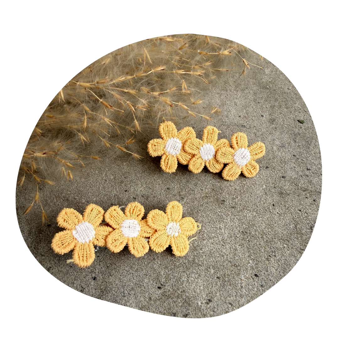 Kleine bloem eigeel (2 stuks)