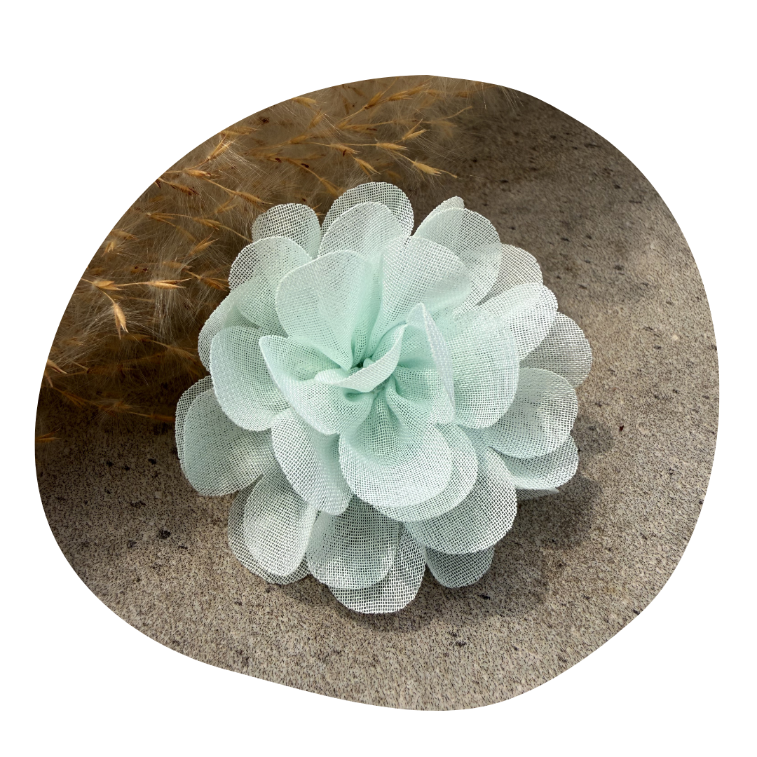 Grote bloem mintgroen - Image 5