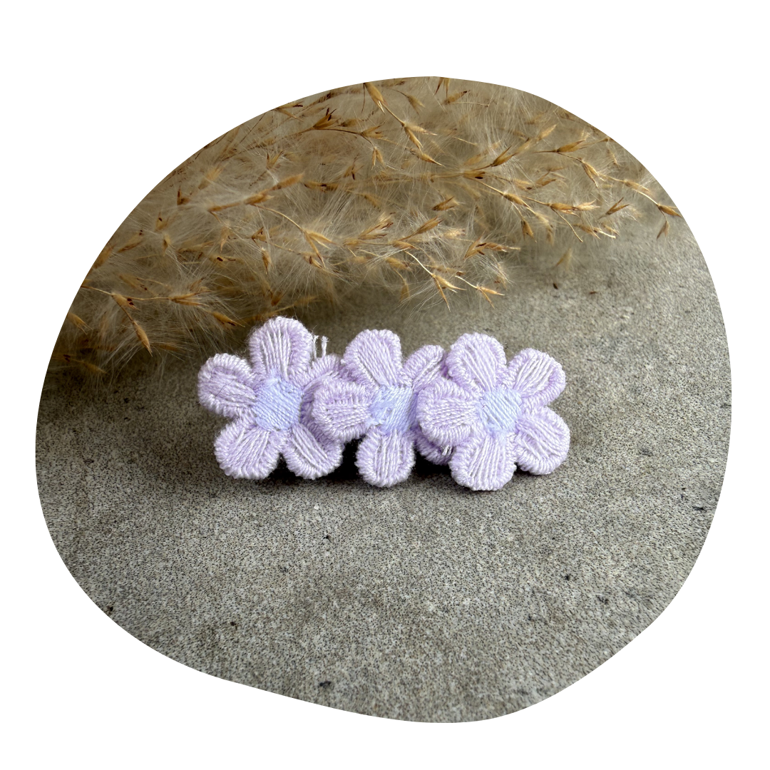 Kleine bloem pastellila (2 stuks) - Image 2