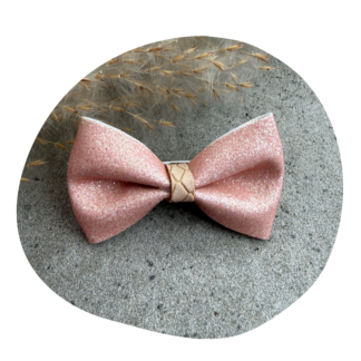 Strik Nikkie roze glitter