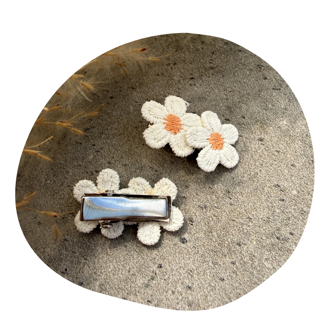 Kleine bloem wit (2 stuks) - Image 7