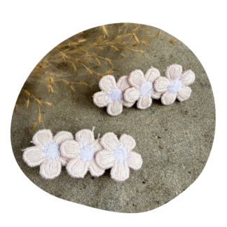 Kleine bloem heel licht roze (2 stuks)