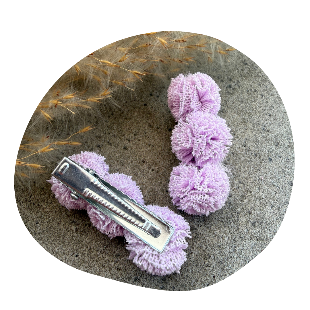 Pompom lila (2 stuks) - Image 8