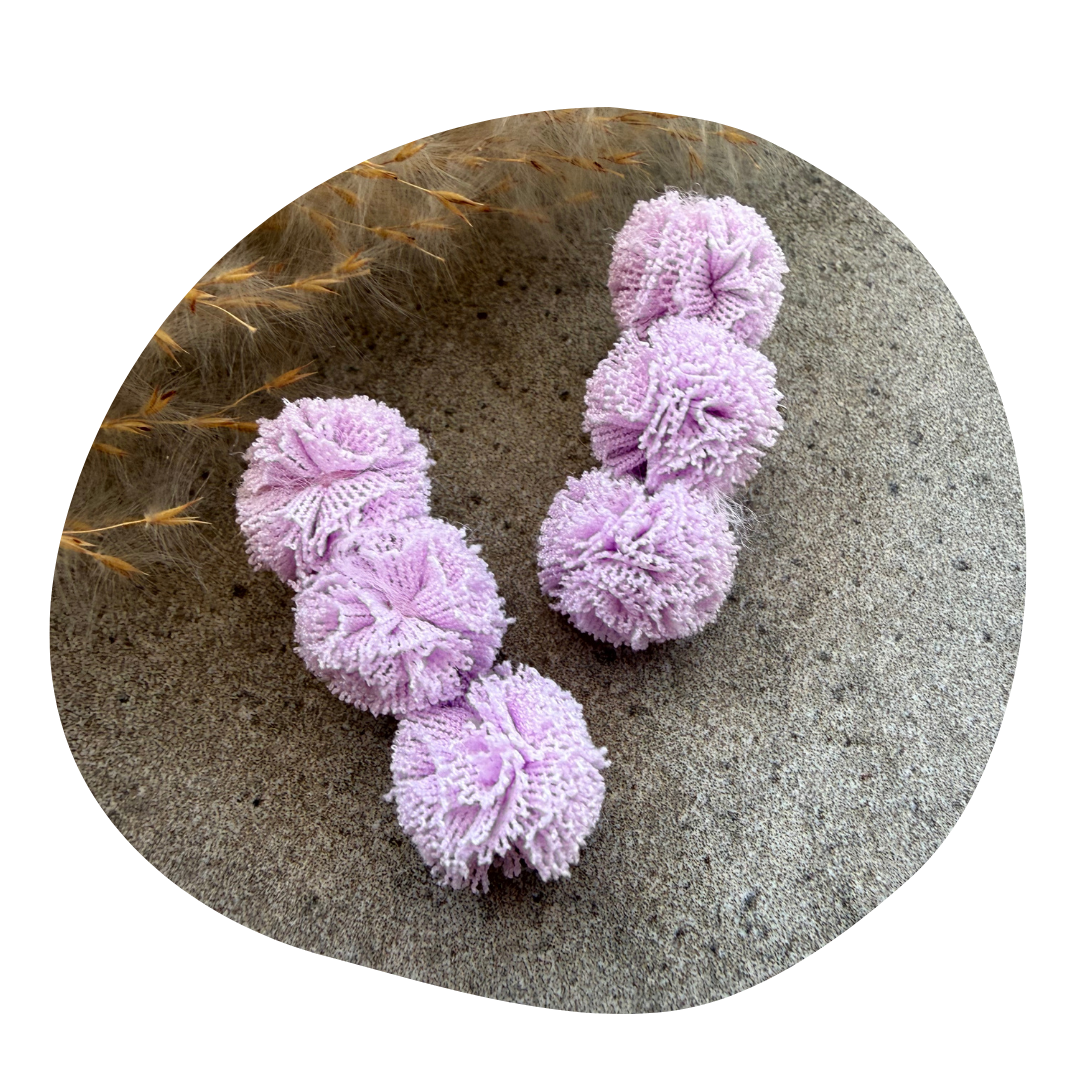 Pompom lila (2 stuks) - Image 9